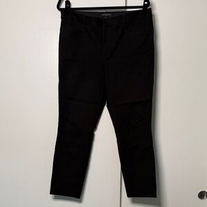 Banana Republic Black Slim Stretch Dress Pants